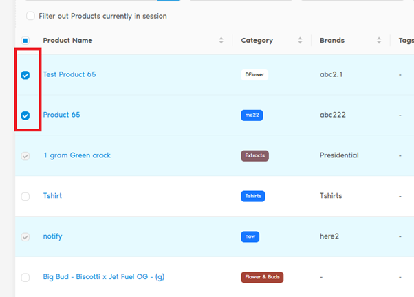 Create Session Assign Button